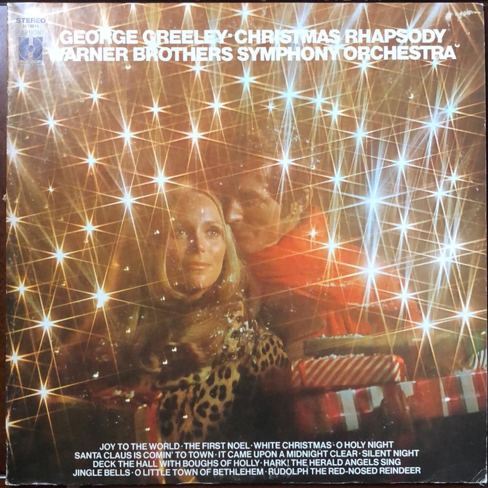 George Greeley Christmas Rhapsody Vinyl Lp